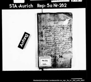 Ungefähre Übersicht über die Conferenda der Lantzius-Beningaschen Erben