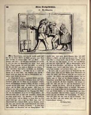 "Kleine Dorfgeschichten. IV. Die Obsignation"