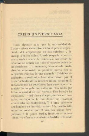 Crisis universitaria