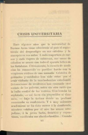 Crisis universitaria