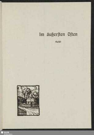Im äußersten Osten