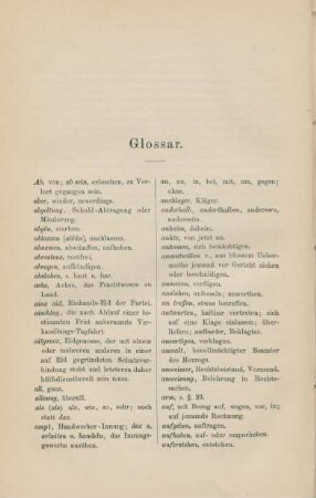 Glossar.