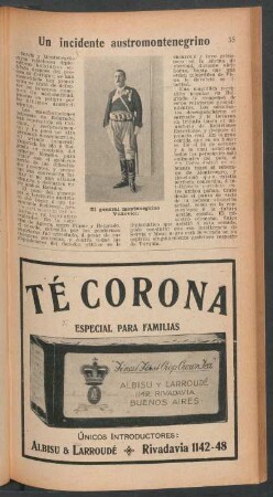 Un incidente austromontenegrino