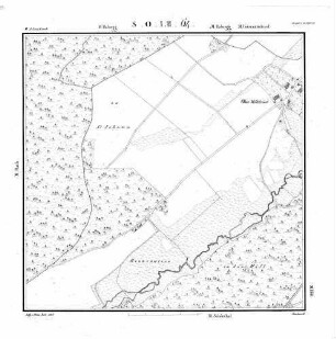 Kartenblatt SO LII 64 Stand 1826