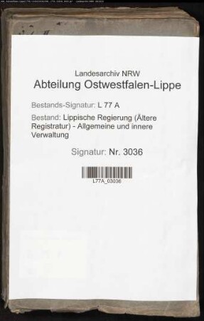 Die Verwaltung der öffentlichen Bibliothek zu Detmold, Bd. 2