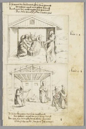 Geburt Christi, Blatt 3b in: Peter Perényi, "Vorredt und eingang der Concordantzen alt und news Testaments"