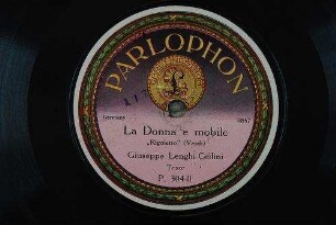 La donna e mobile : "Rigoletto" / (Verdi)