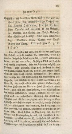 253-259 Hymnologie