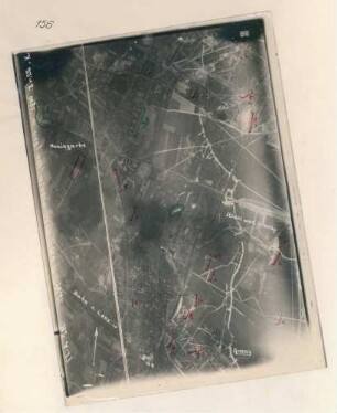 Foto des Geländes um Mazingarbe nordwestlich von Lens (Luftbild)