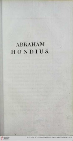 Abraham Hondius