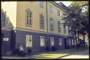 Hintereingang des Schoeler-Schlösschens