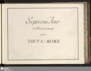 Septieme Tour - Les Mouvements avec tout l'armee