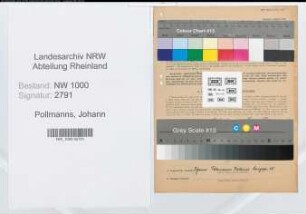 Entnazifizierung Johann Pollmanns, geb. 20.08.1877 ()