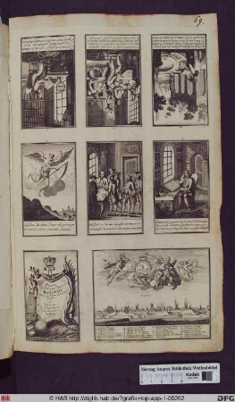 Almanac de Poche pour l'Année 1764 Suivi des Pieces curieuses et utiles à Bronsvic de l' Imprimerie de la Maison des Orphelins