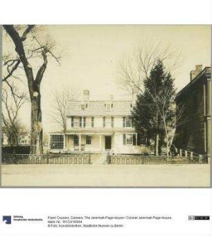 Danvers, The Jeremiah Page House / Colonel Jeremiah Page House