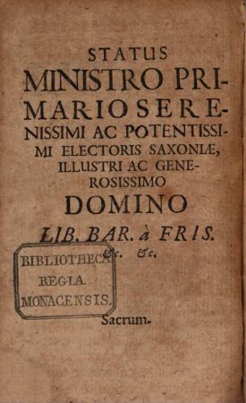 Disquisitio de republica monstrosa contra Monzambano eiusque Asseclas