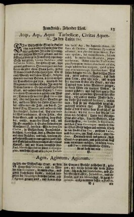 [Die fürnehmste und bekannteste Städte und Plätze in Guienne, Guascoigne, Saintogne, Bearn, und andern herumbligenden/ als/ Perigord, L'Agenois, &c.]