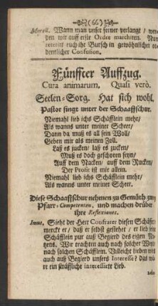 Fünffter Auffzug.