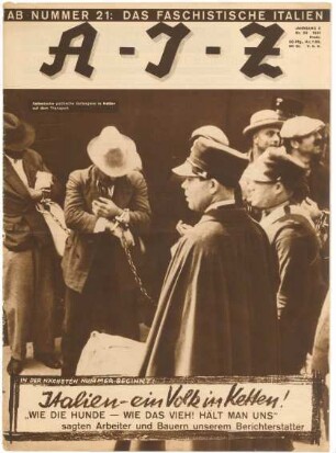 AIZ, Nr. 20, 1931