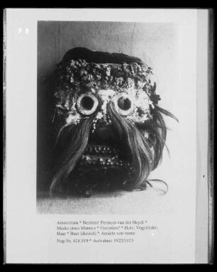 Maske eines Mannes