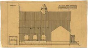 Billing, Hermann; Karlsruhe, Hirschstr. 101 a / Vorholzstr.; Haus Kohlbecker - Fassade zur Vorholzstraße, Dachgauben (Ansicht)
