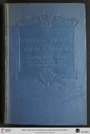 Italian villas and their gardens