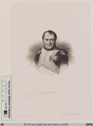 Bildnis Napoléon I. (Bonaparte), 1804-15 Kaiser der Franzosen