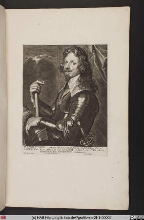 Franciscus Thomas a Sabaudia [Porträt des Herzogs Tommaso di Savoia Carignano; Tomasso Francesco Prinz of Savoy-Carignano; Portret van Tommaso Francesco, prins van Savoye-Carignano]