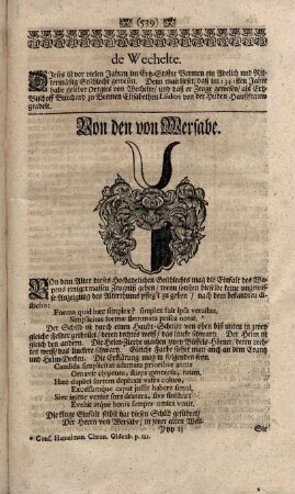 Von den von Wersabe.