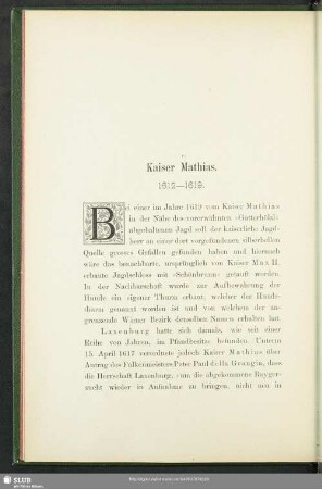 Kaiser Mathias : 1612-1619