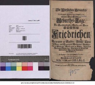 Die Fürstlichen Gedancken