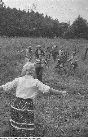 Müglitztal, Ferienlager Hartmannmühle, August 1960