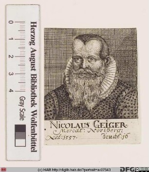 Bildnis Nicolaus Geiger