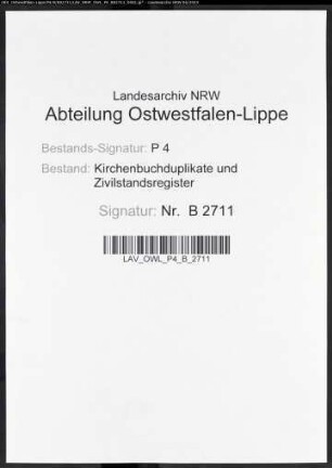 Heiratsbelege zum Zivilstandsregister von Pelkum (H 1812)
