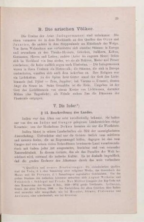 B. Die arischen Völker