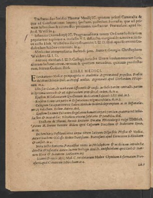 Libri Medici.