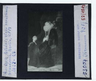 Dyck, Porträt einer genuesischen Dame (Berlin, GG 782C)