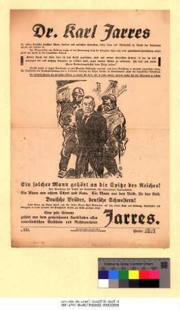 Originaltitel: Dr. Karl Jarres