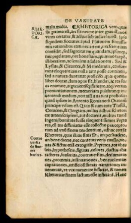Rhetorica.