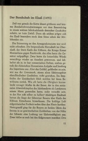 Der Bundschuh im Elsaß (1493)