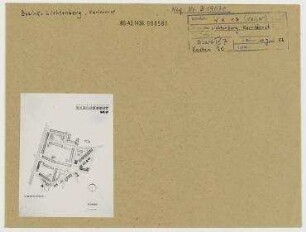 Bebauungsvorschlag Wohnkomplex 17. Berlin, Lichtenberg, Karlshorst, Sangeallee/Liztstraße/Marksburgstraße/Ilsestraße
