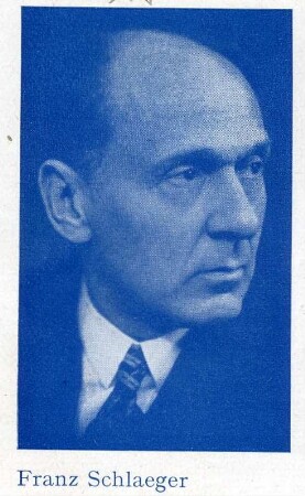 Schlaeger, Franz