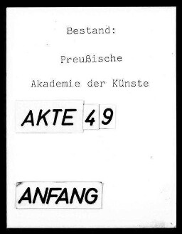 Protokolle der Sitzungen des Akademischen Senats und der Plenarversammlungen 1853 und 1854
