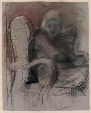 Im Sessel (Unterricht). Studie