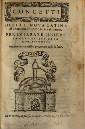 Concetti della lingua latina