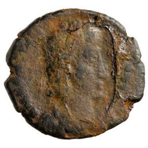 Münze, Aes 4, 350 - 355 n. Chr.