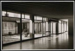 Katschhof, Aachen: Eingangshalle Verwaltungsgebäude