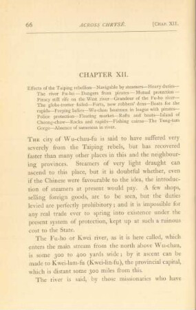Chapter XII.Effects of the Taiping rebellion ...