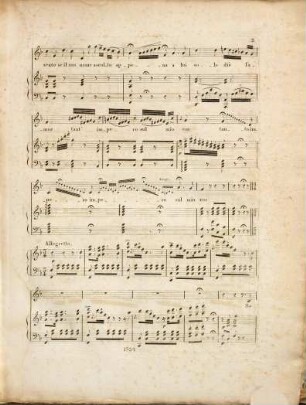 Io talor piu nol rammento : cavatina ; nell'opera Sancia di Castiglia