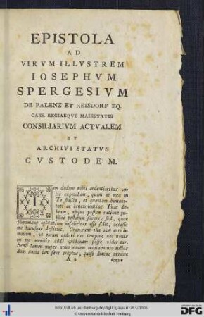 Epistola